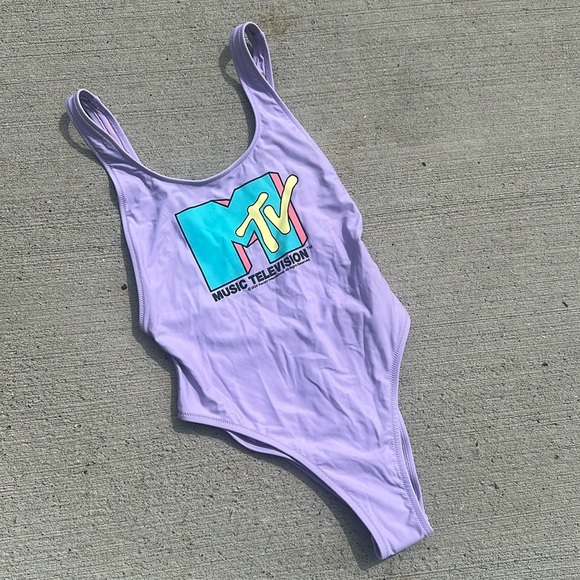 Aerie MTV Birthday Scoop Cheekiest One Piece Swimsuit NWT. - Picture 5 of 6
